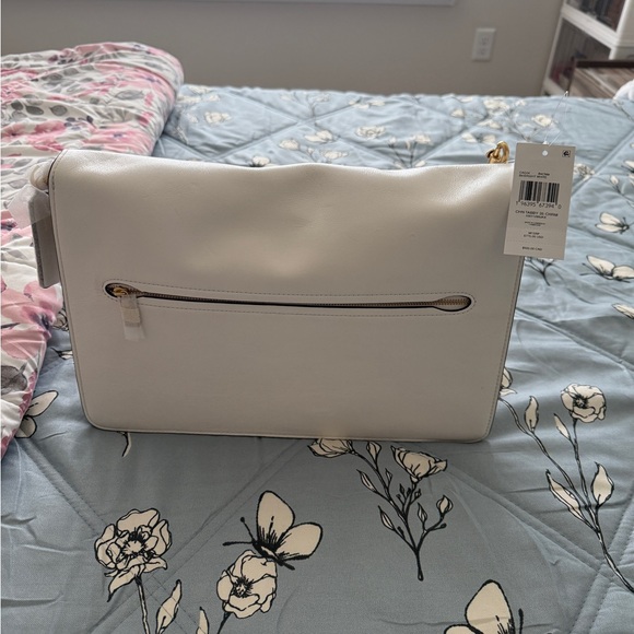 Runway Coach White Soft Chain Tabby Shoulder Bag 35 NWT - Picture 10 of 13